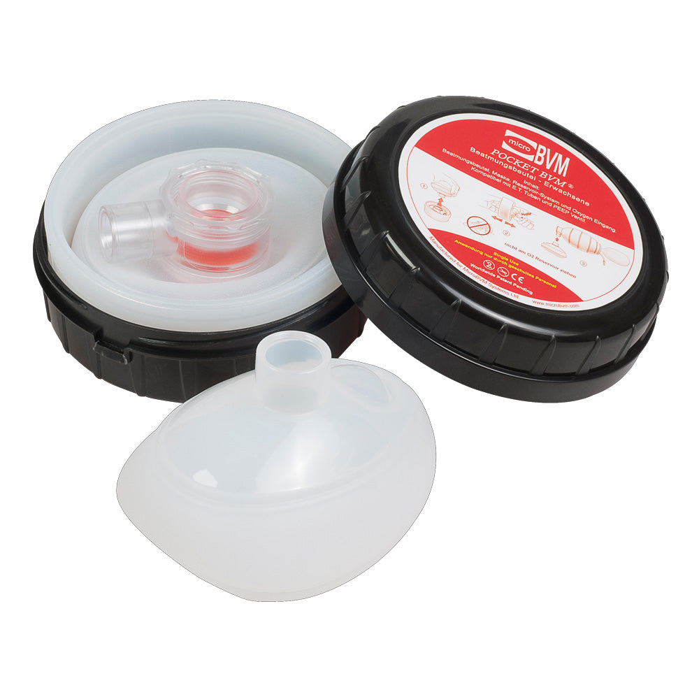 Kompakter Einmal-Beatmungsbeutel Pocket BVM