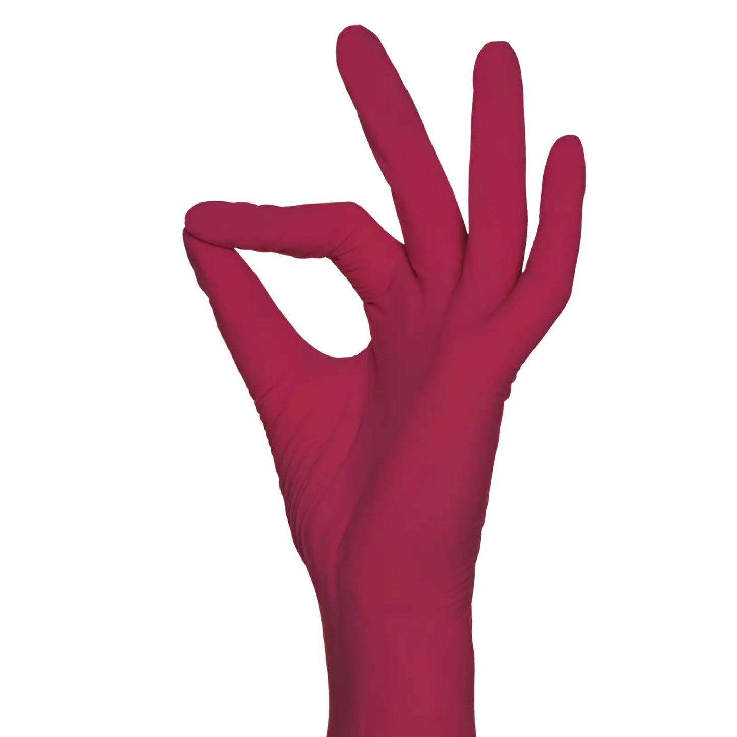 Nitrilhandschuhe, bordeaux, rot, puderfrei, Style Grape by Med-Comfort