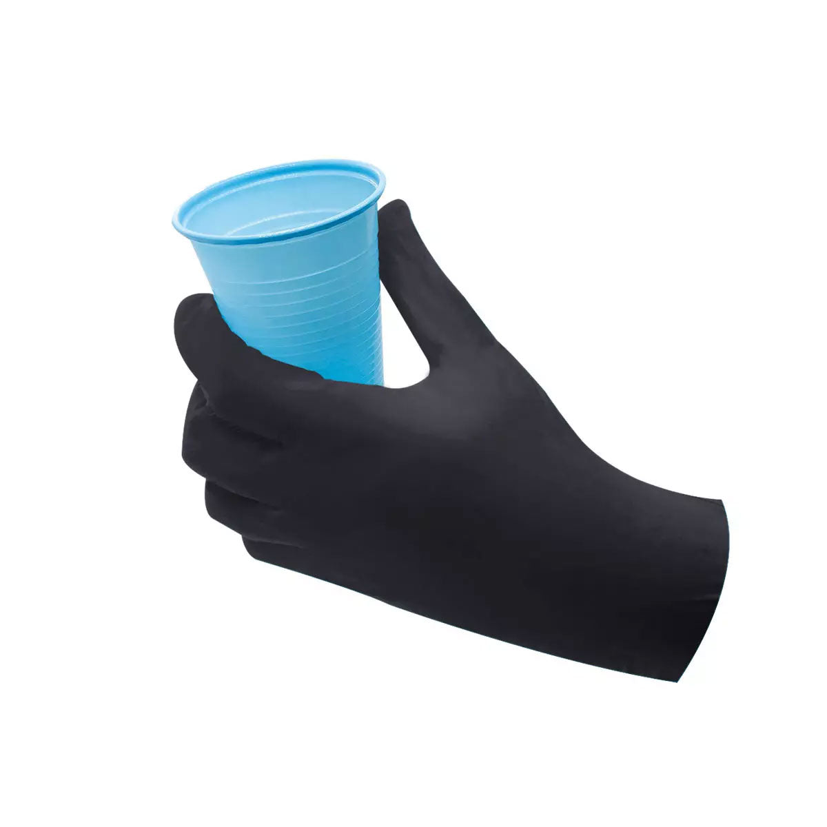 Vitrilhandschuhe, schwarz, puderfrei, Med-Comfort black Vitril