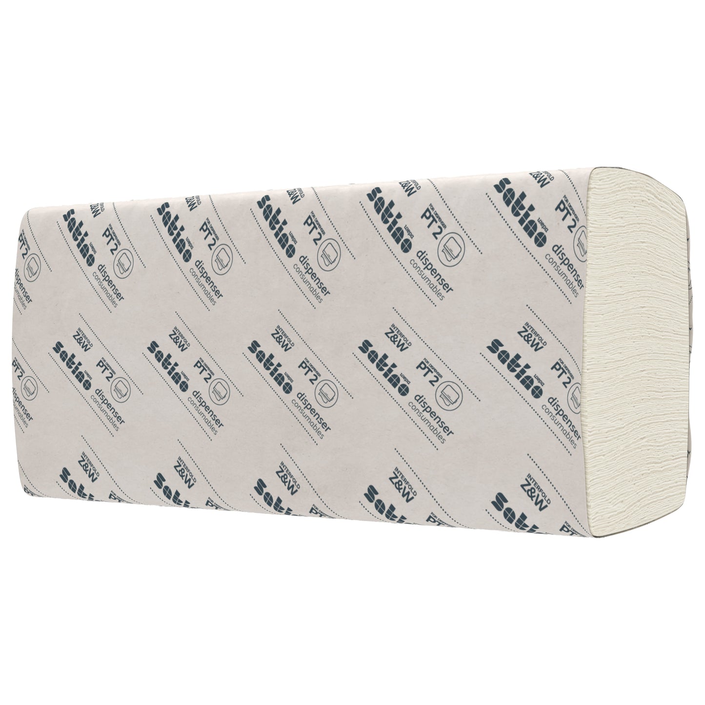 Handtuchpapier Format Z-Falz, 2-lagig, 3750 Blatt