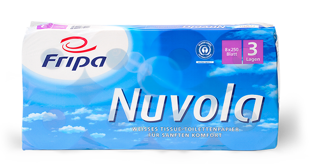 Nuvola® Toilettenpapiere, 3-lagig, 250 Blatt