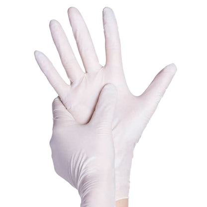 Latexhandschuhe, weiß, puderfrei, Basic-Touch