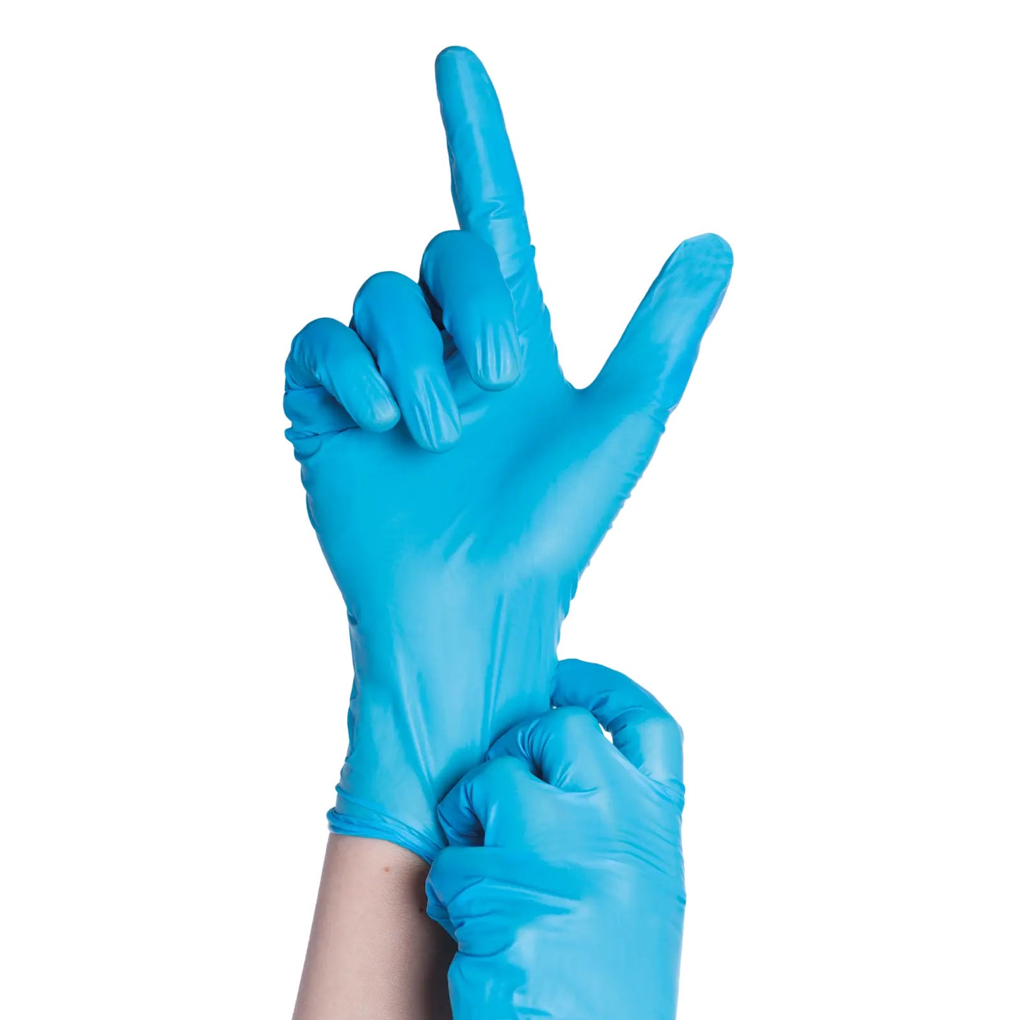 Vitrilhandschuhe, blau, puderfrei, Med-Comfort blue Vitril