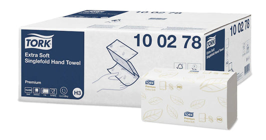 Tork extraweiche Zickzack-Handtücher Premium, 2-lagig, 3000 Blatt