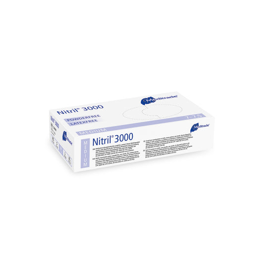 Nitrilhandschuhe, weiß, puderfrei, NITRIL® 3000
